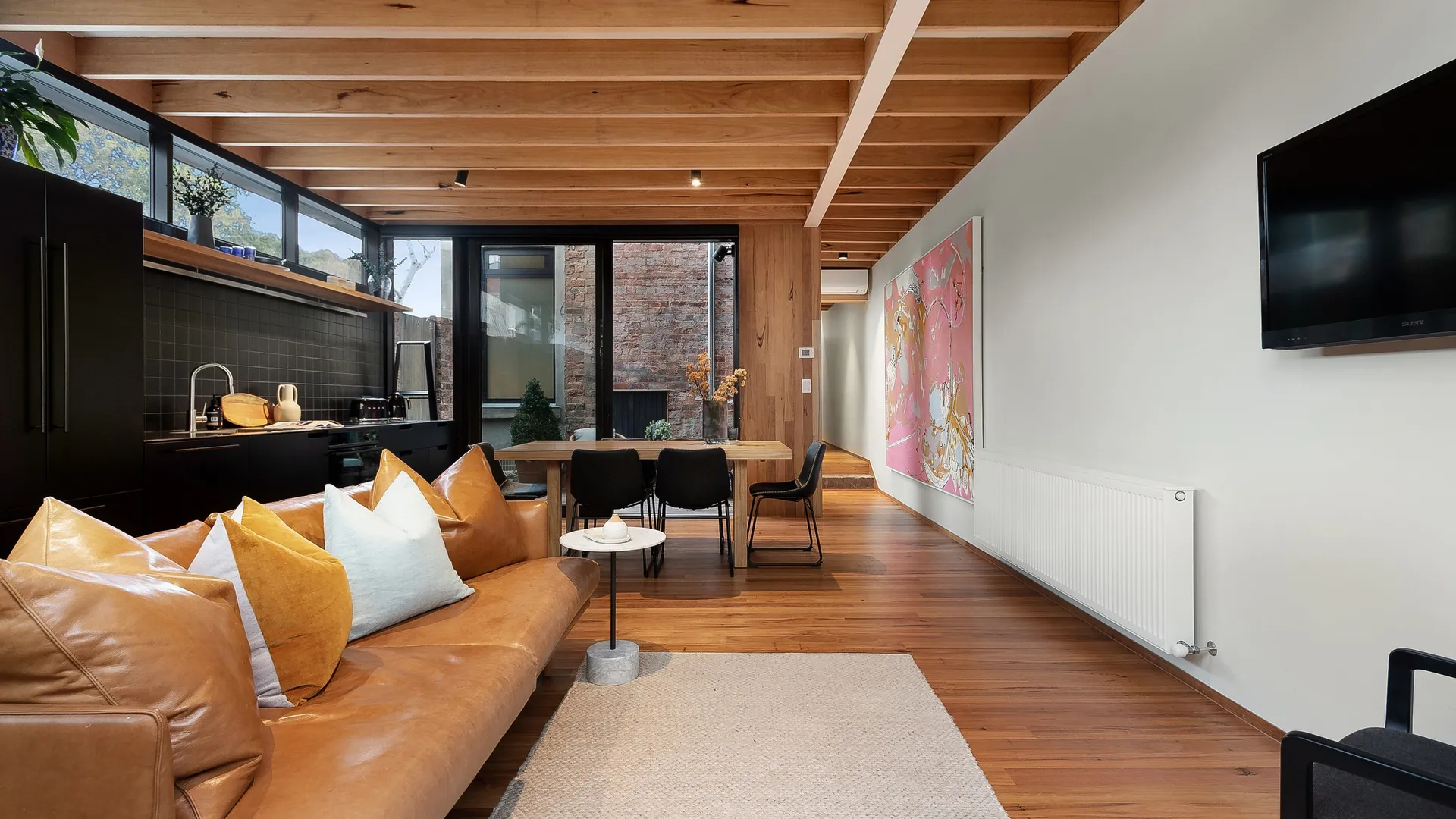 Merton, Albert Park, dining, renovation by TCON