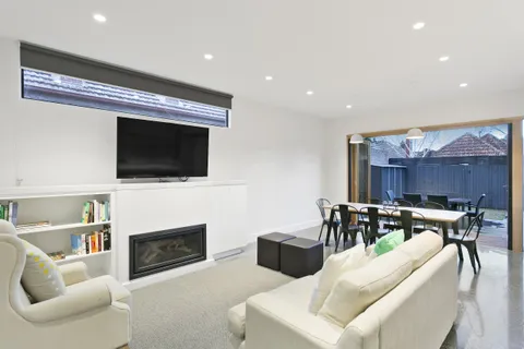 Minona, Hawthorn, living, Art Deco renovation by TCON with John Say Designs
