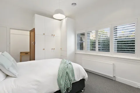 Minona, Hawthorn, bedroom, Art Deco renovation by TCON with John Say Designs