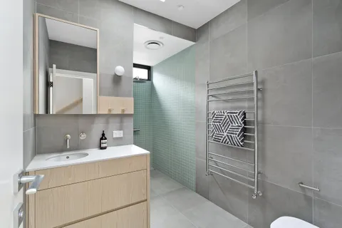 Minona, Hawthorn, bathroom, Art Deco renovation by TCON with John Say Designs