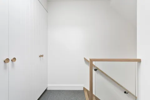 Minona, Hawthorn, hallway, Art Deco renovation by TCON with John Say Designs