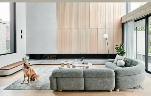 Normanby House, Brighton, living, by TCON with Pleysier Perkins