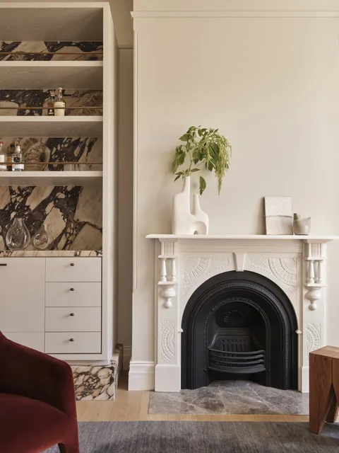 Albany, Surrey Hills, living, architectural home by TCON with Mékr Studio