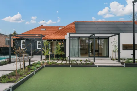 Architectural home by TCON, kitchen, Triple Fronted Revival, Ivanhoe East