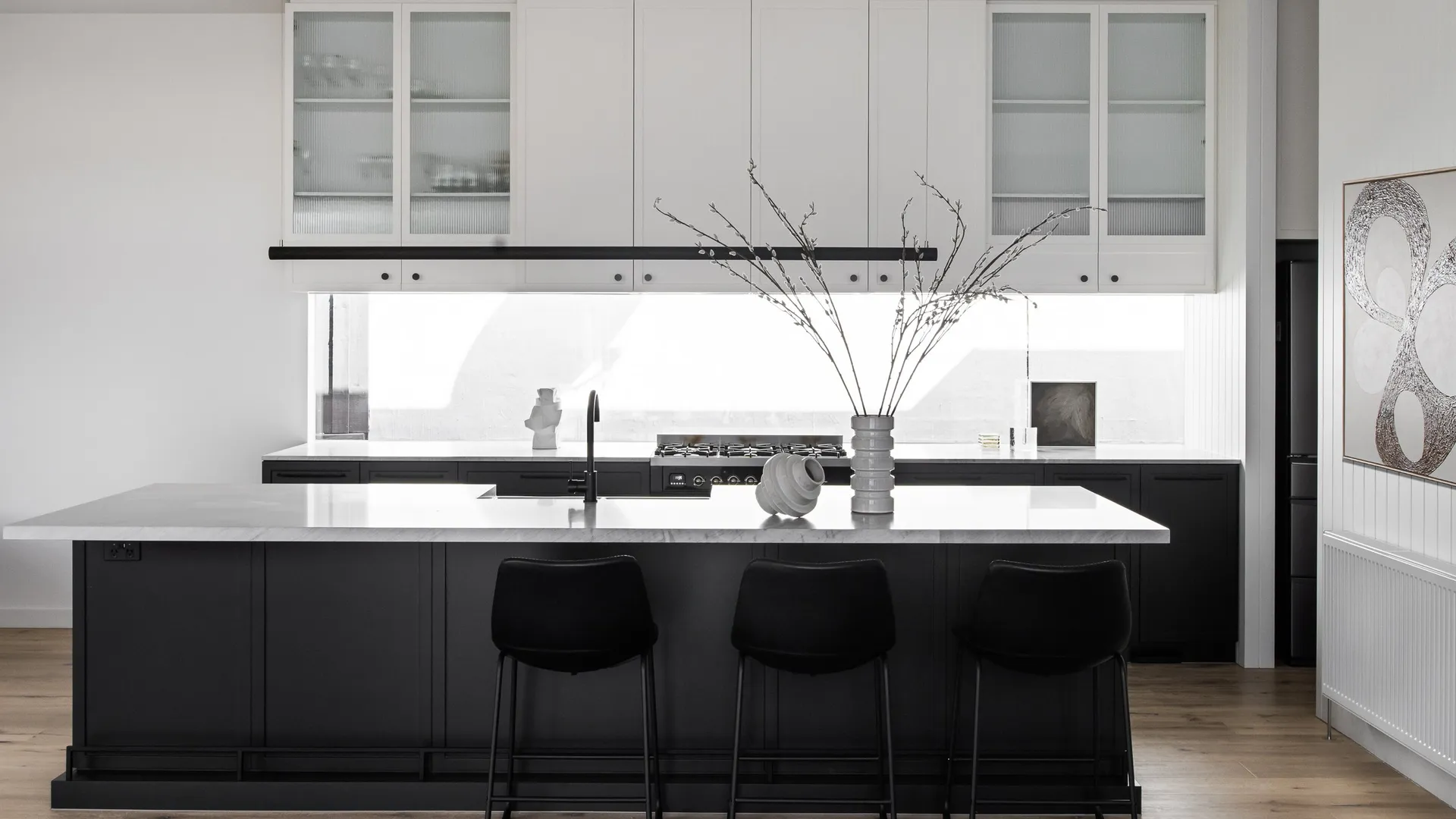Art Deco Revival, Camberwell, kitchen, renovation by TCON with John Say Designs and George Marks Design