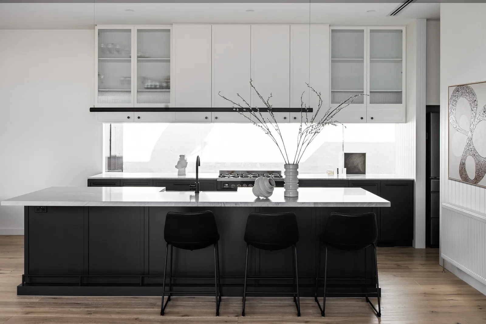 Art Deco Revival, Camberwell, kitchen, renovation by TCON with John Say Designs and George Marks Design