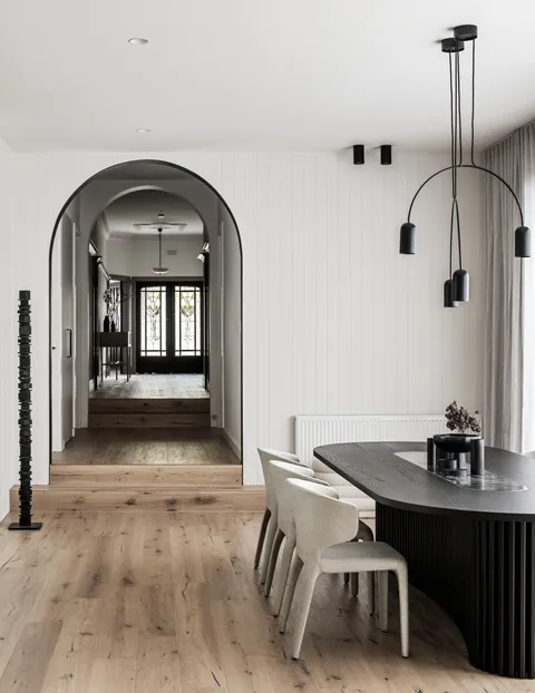 Art Deco Revival, Camberwell, bedroom, renovation by TCON with John Say Designs and George Marks Design