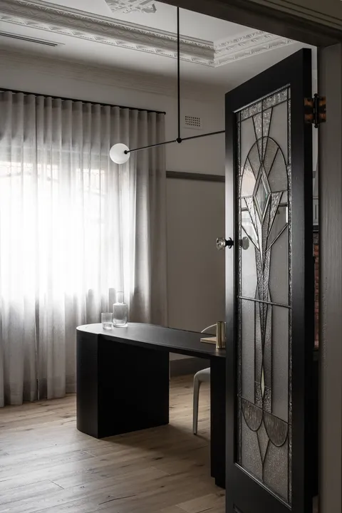 Art Deco Revival, Camberwell, feature, renovation by TCON with John Say Designs and George Marks Design