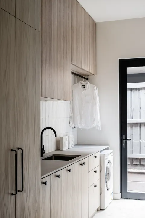 Art Deco Revival, Camberwell, laundry, renovation by TCON with John Say Designs and George Marks Design