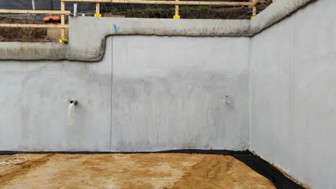 Basement construction by TCON, basement excavation