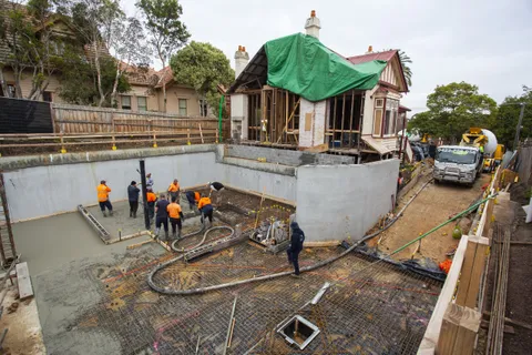 Basement construction by TCON, basement construction
