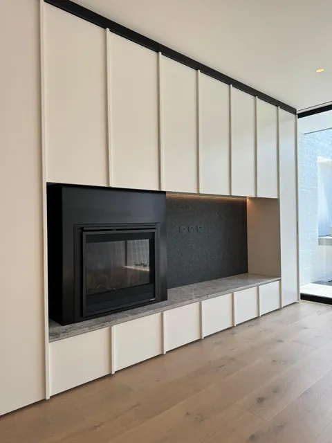 Bell, Fitzroy, fireplace, terrace renovation by TCON