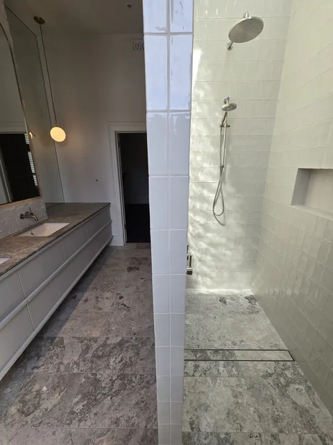 Bell, Fitzroy, bathroom, terrace renovation by TCON