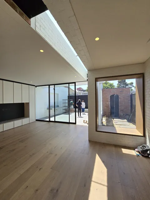 Bell, Fitzroy, bedroom, terrace renovation by TCON