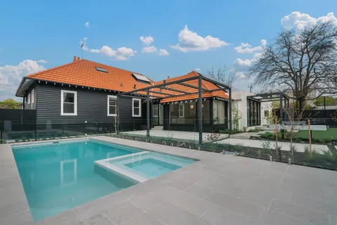 Denman Home, Glen Iris, pool, heritage renovation by TCON with Pleysier Perkins