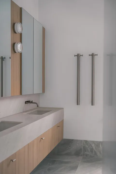 Denman Home, Glen Iris, bathroom, heritage renovation by TCON with Pleysier Perkins