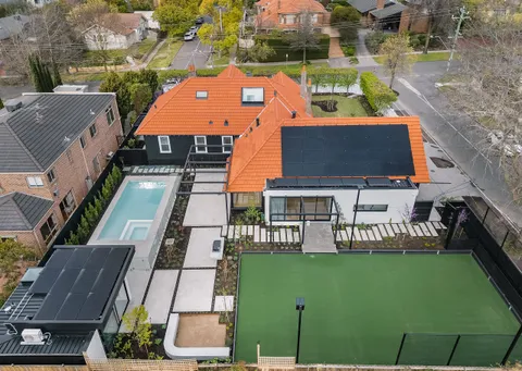Denman Home, Glen Iris, pool, heritage renovation by TCON with Pleysier Perkins