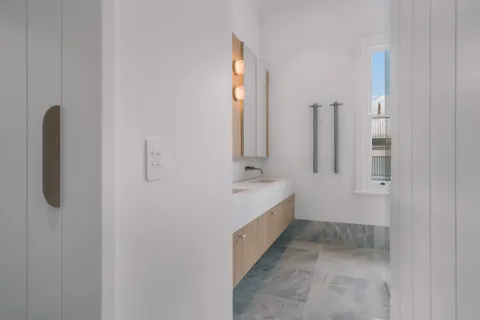Denman Home, Glen Iris, stair, heritage renovation by TCON with Pleysier Perkins