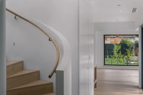 Denman Home, Glen Iris, fireplace, heritage renovation by TCON with Pleysier Perkins