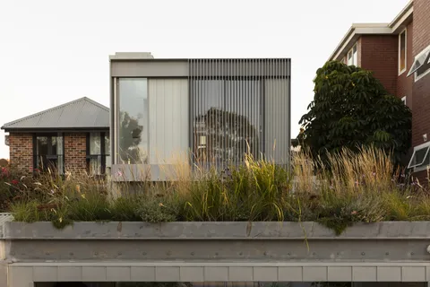 External works by TCON, exterior, Denman Home, Glen Iris