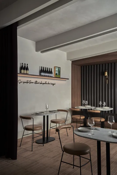 Enoteca Boccaccio, Balwyn, dining, hospitality fitout by TCON with Mim Design