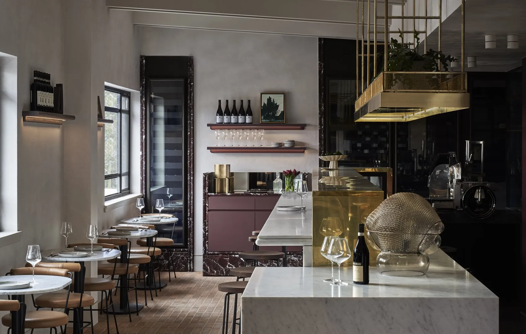 Enoteca Boccaccio, Balwyn, dining, hospitality fitout by TCON with Mim Design