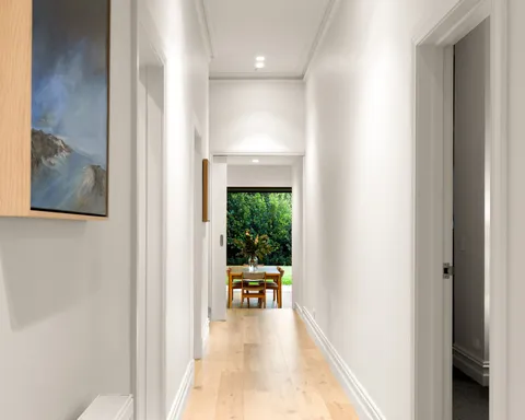 Glentilt, Glen Iris, hallway, renovation by TCON