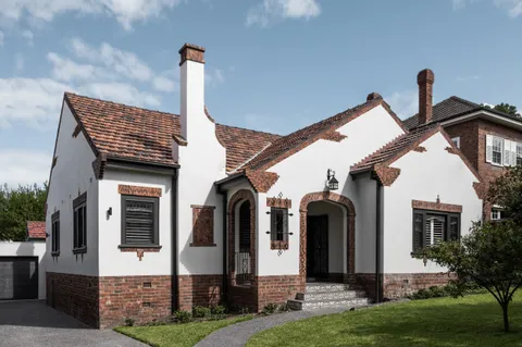 Heritage renovation by TCON, exterior, Art Deco Revival, Camberwell