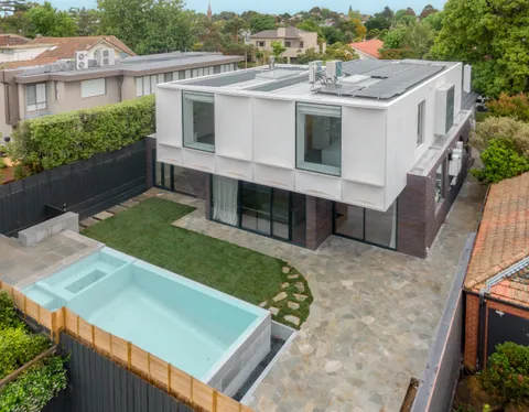 Hillcrest Bungalow, Kew, exterior, heritage renovation by TCON with Mim Design