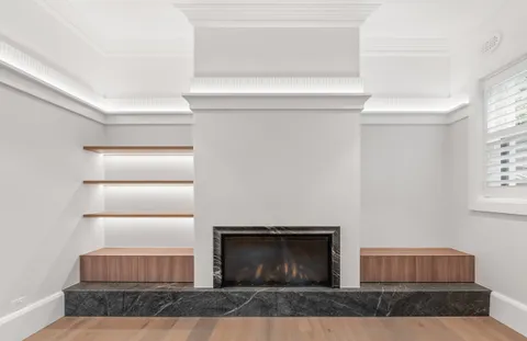Hillcrest Bungalow, Kew, feature, heritage renovation by TCON with Mim Design