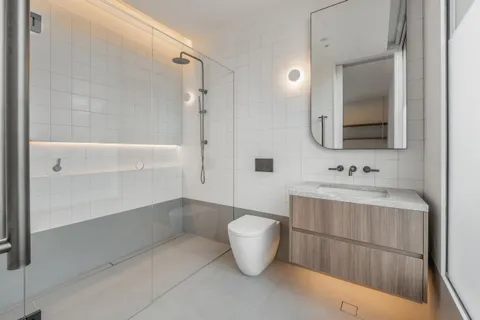 Hillcrest Bungalow, Kew, bathroom, heritage renovation by TCON with Mim Design