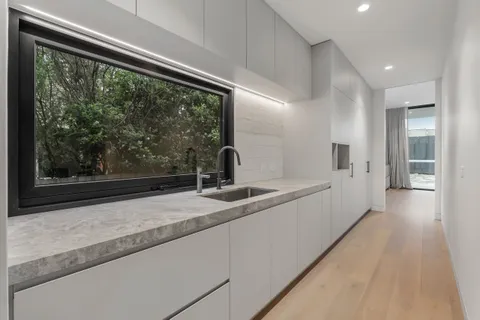 Hillcrest Bungalow, Kew, laundry, heritage renovation by TCON with Mim Design