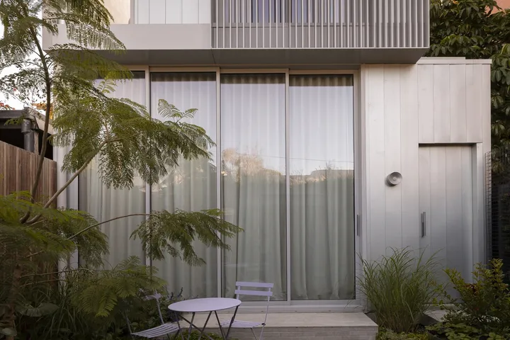 Joy Terrace, South Yarra, aerial rooftop garden, heritage renovation by TCON
