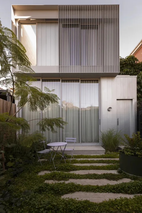 Joy Terrace, South Yarra, aerial rooftop garden, heritage renovation by TCON
