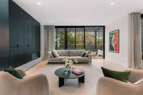 Roseberry Residence, Hawthorn East, living, renovation by TCON