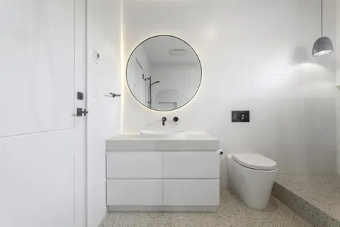 Scott Bungalow, Kew, bathroom, renovation by TCON