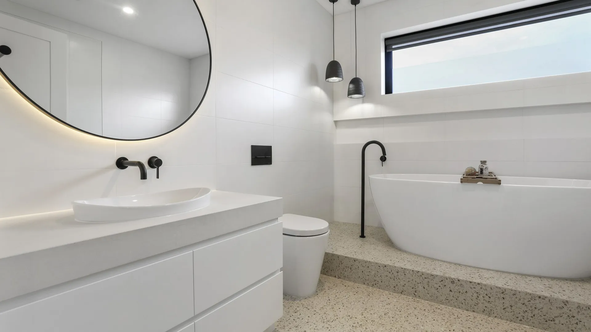 Scott Bungalow, Kew, bathroom, renovation by TCON