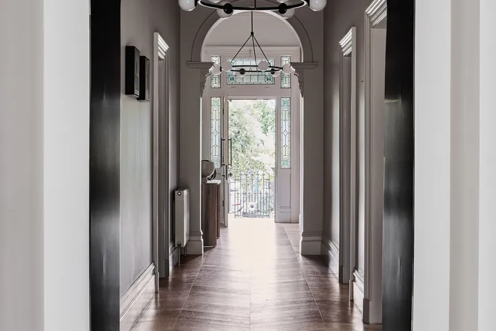 Architectural home, joinery detail