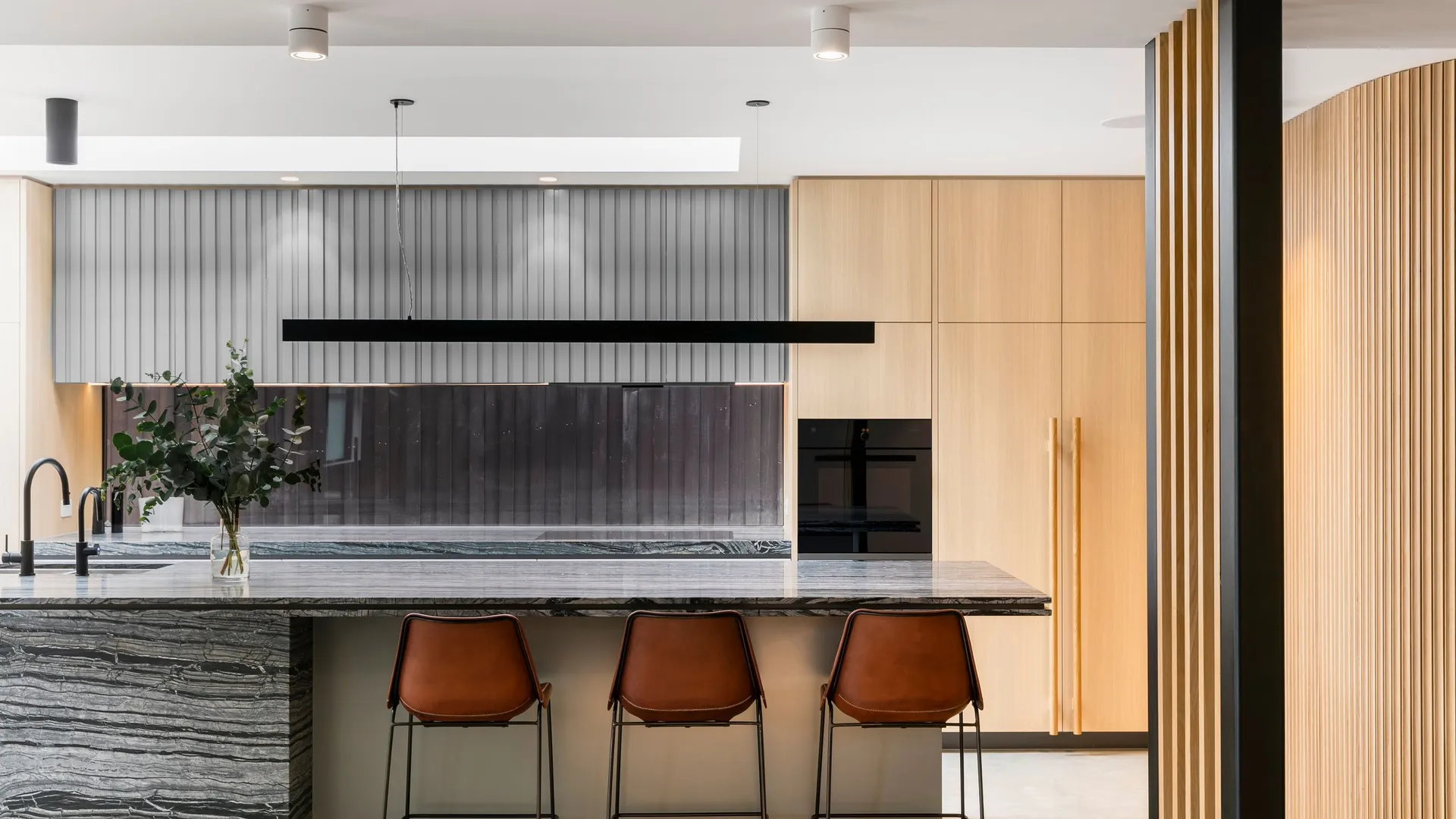 Triple Fronted Revival, Ivanhoe East, kitchen, renovation by TCON