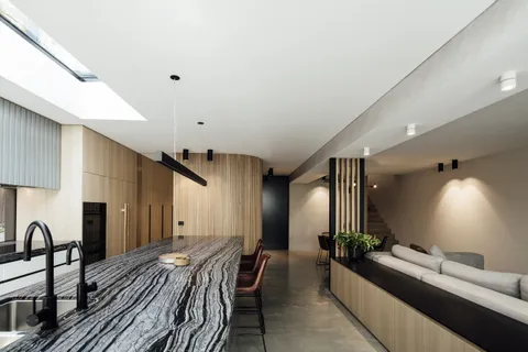 Triple Fronted Revival, Ivanhoe East, kitchen, renovation by TCON