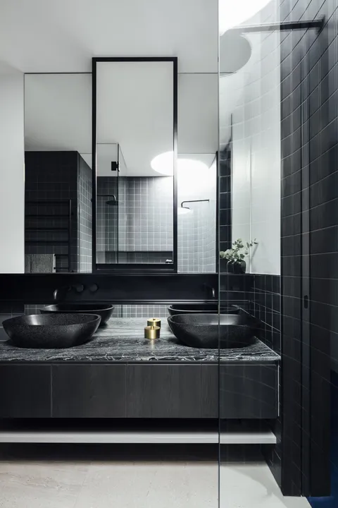 Triple Fronted Revival, Ivanhoe East, bathroom, renovation by TCON