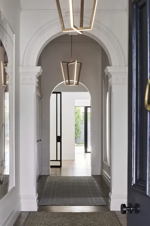 Victorian Villa, Brighton, hallway, heritage renovation by TCON